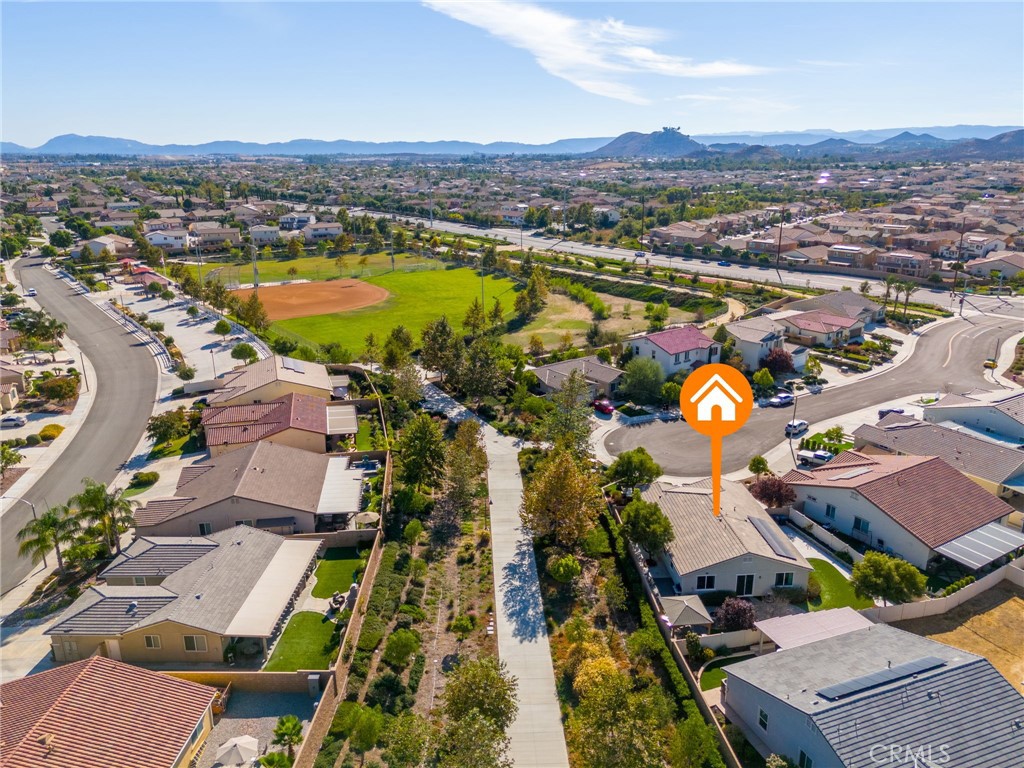 31094 Branches Circle Winchester, CA 92596 - Photo 31 of 32 an aerial view of residential houses with outdoor space