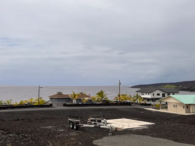 a view of city and ocean