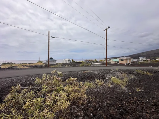 a view of a lake with a beach