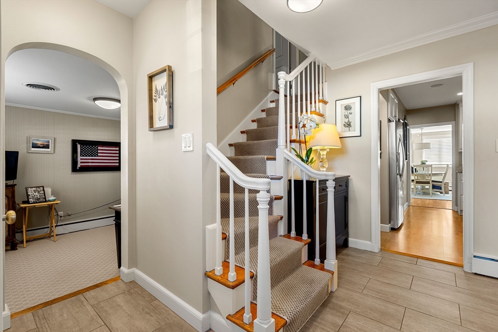 4 Dean Road Marblehead, MA 01945 - Photo 11 of 38 a view of an entryway with a livingroom