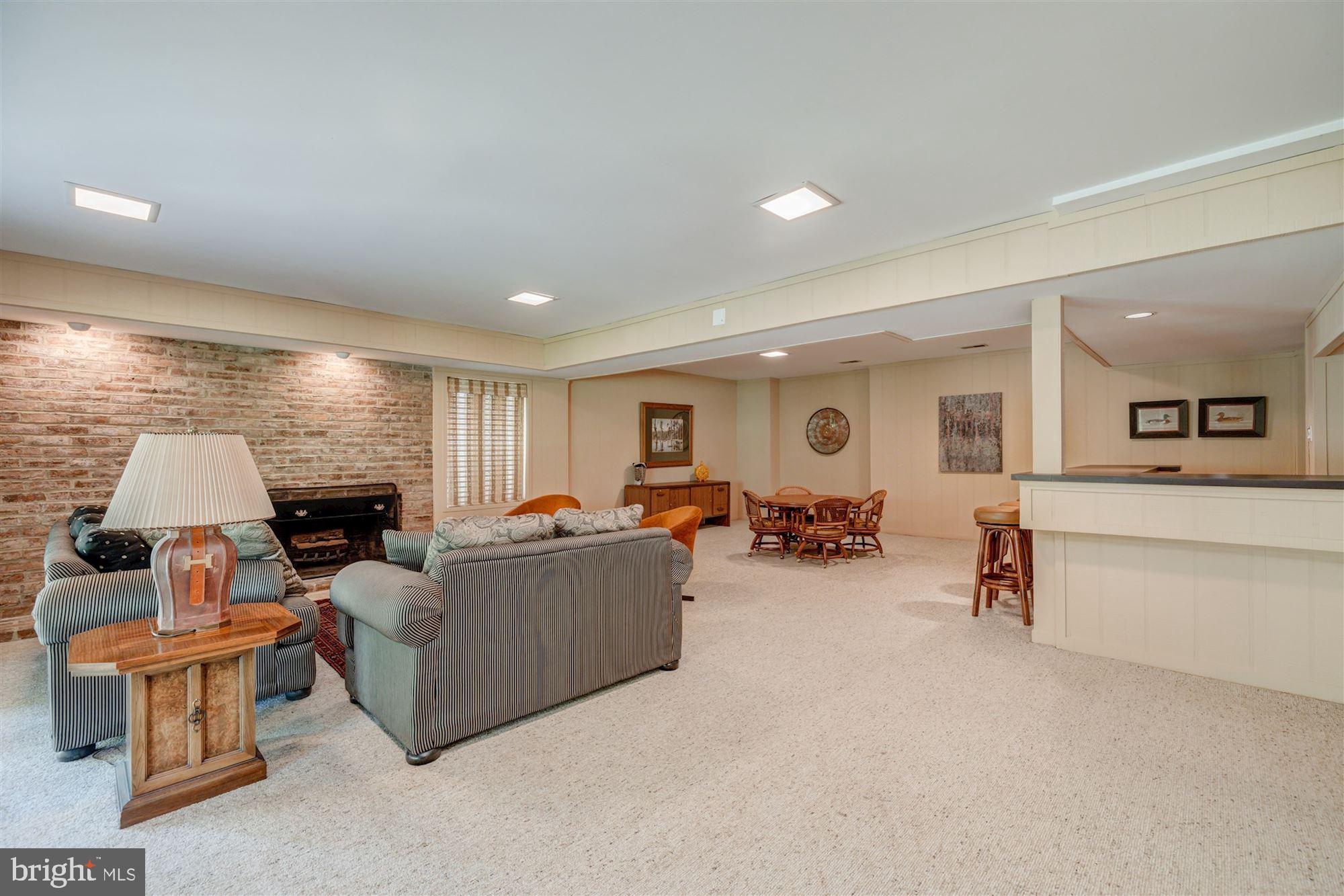 10200 Counselman Road Potomac, MD 20854 - Photo 59 of 82 Fireplace #2 in dramatic brick wall