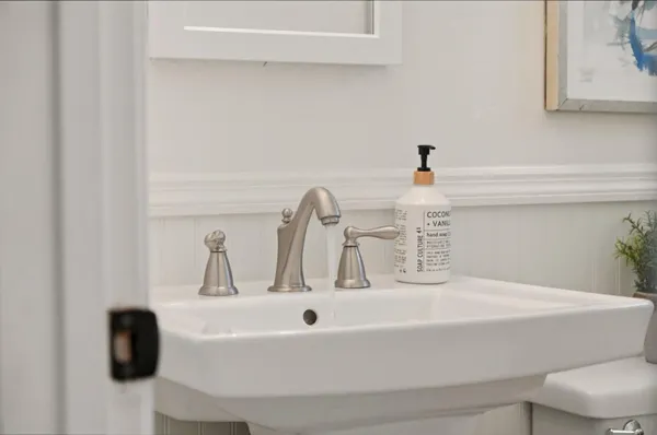 a front view of a house with swimming pool