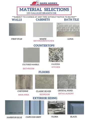 $333,350 | 130 Galilee Branch Drive, Unit 77, Smithfield, NC 27577