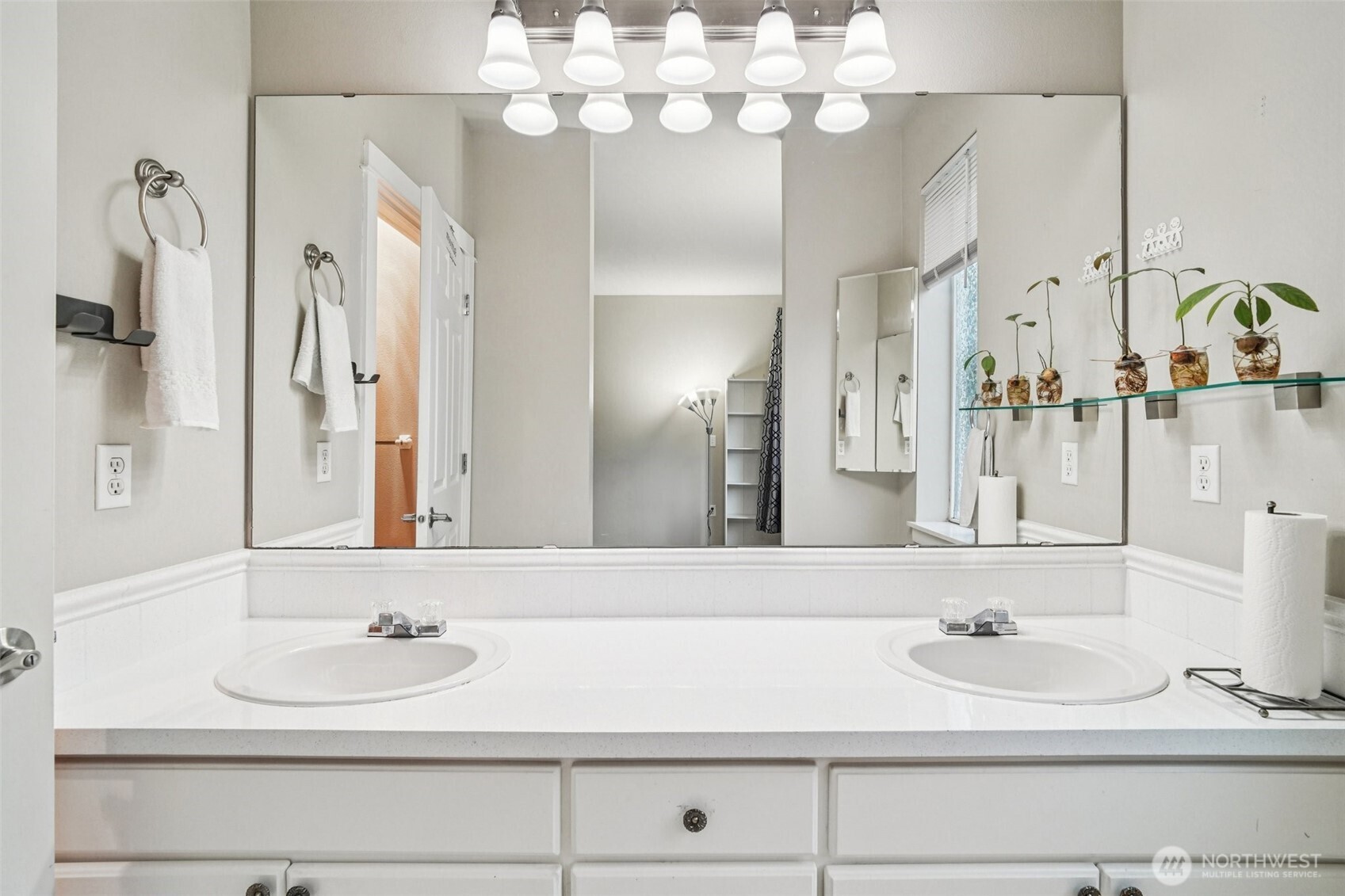 2009 196th Street Southeast, Unit C103 Bothell, WA 98012 - Photo 15 of 30 a bathroom with a sink double vanity and a mirror