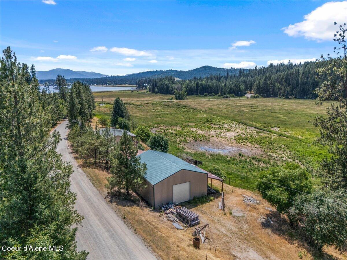 13085 North Ragged Ridge Road Post Falls, ID 83854 - Photo 43 of 45 43-Aerial back of shop