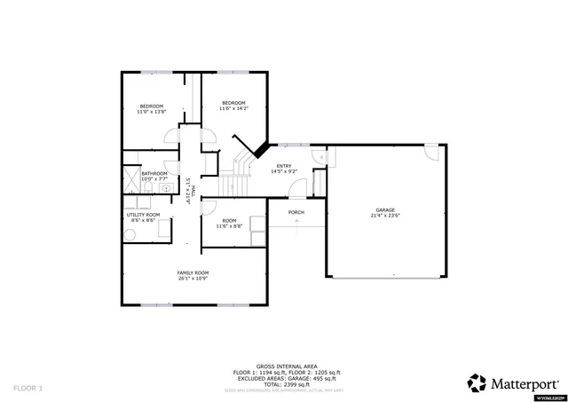$385,000 | 1711 Absaroka Trail, Bar Nunn, WY 82601