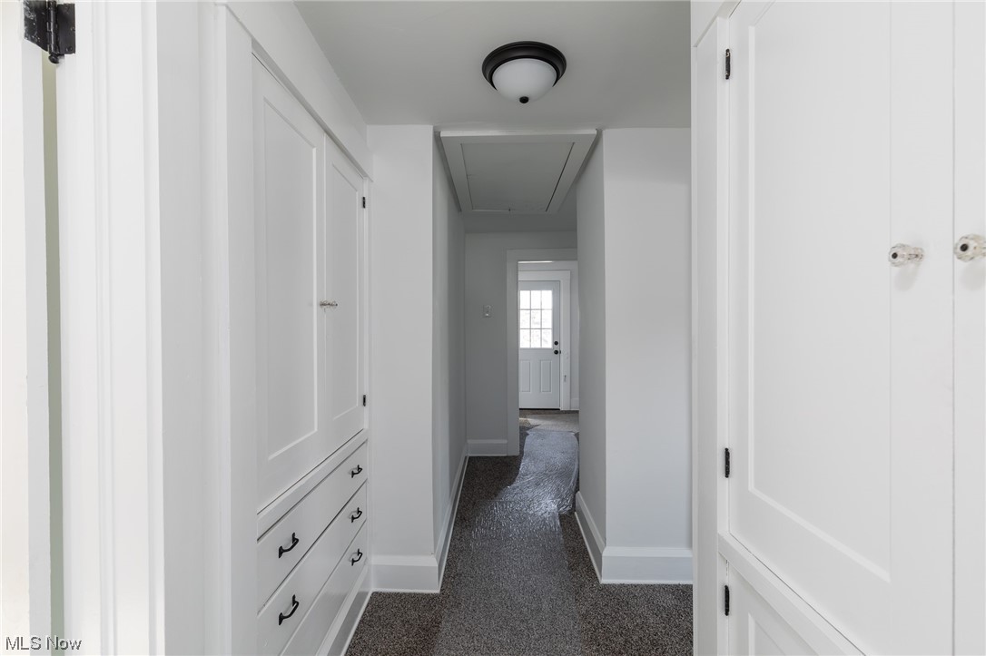 7366 Crossfield Road Mentor, OH 44060 - Photo 20 of 22 Hall featuring dark colored carpet