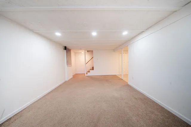 a view of empty room