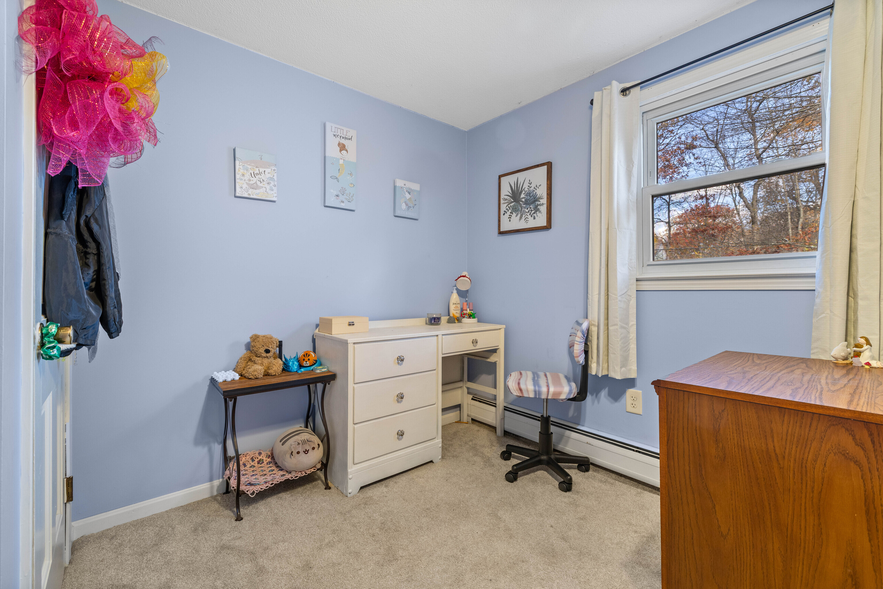 63 Burr Road Haddam, CT 06441 - Photo 31 of 38 a view of a workspace with furniture and a window