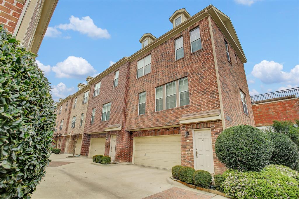 1913 GILLETTE ST - UNIT J - COOK STREET CONDOMINIUMS - 2 bedrooms/2.5 baths/2 car garage - end unit in gated complex across from West Webster Park in Midtown - also for sale