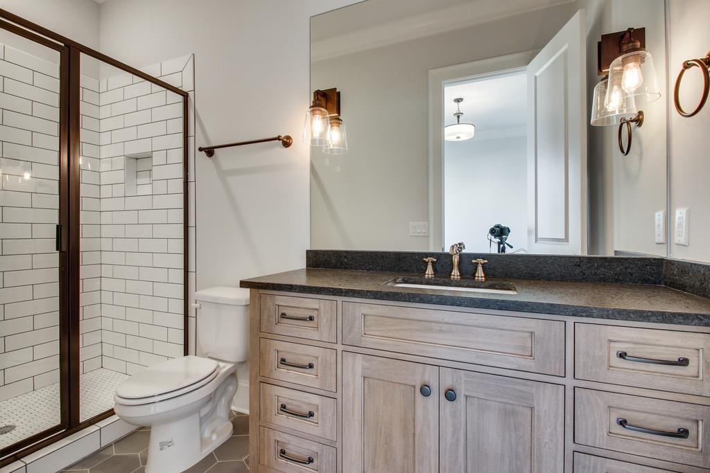 112 Alton Road Nashville, TN 37205 - Photo 23 of 30 a bathroom with a granite countertop toilet sink and mirror