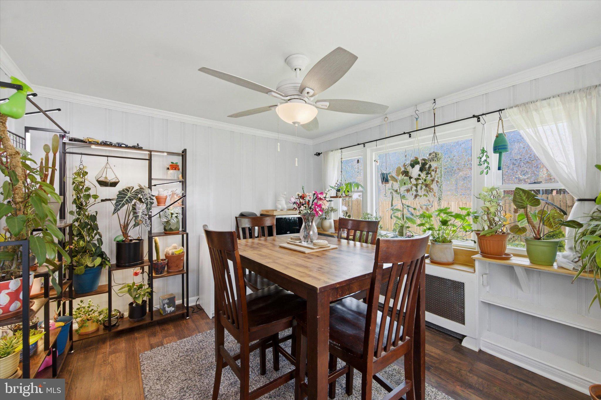 702 Hood Road Swarthmore, PA 19081 - Photo 13 of 35 Bright and inviting plant-filled dining space.