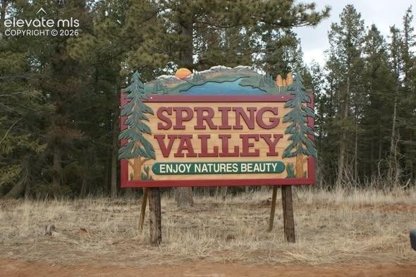 45 Valley Circle Divide, CO 80814 - Photo 42 of 42 a sign on the side of a building