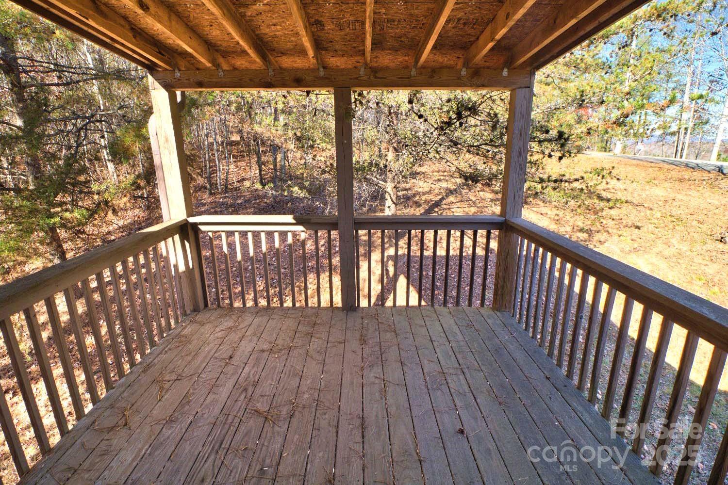 155 Northridge Drive, Unit 79 Rutherfordton, NC 28139 - Photo 17 of 31 a view of wooden balcony with wooden floor