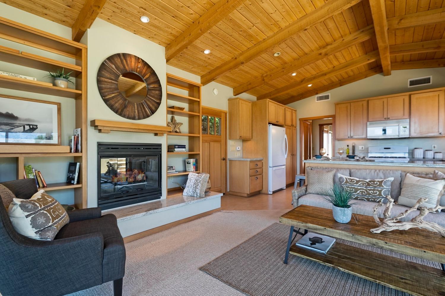 260 Running Ridge Trail Ojai, CA 93023 - Photo 38 of 50 a living room with furniture and a fireplace