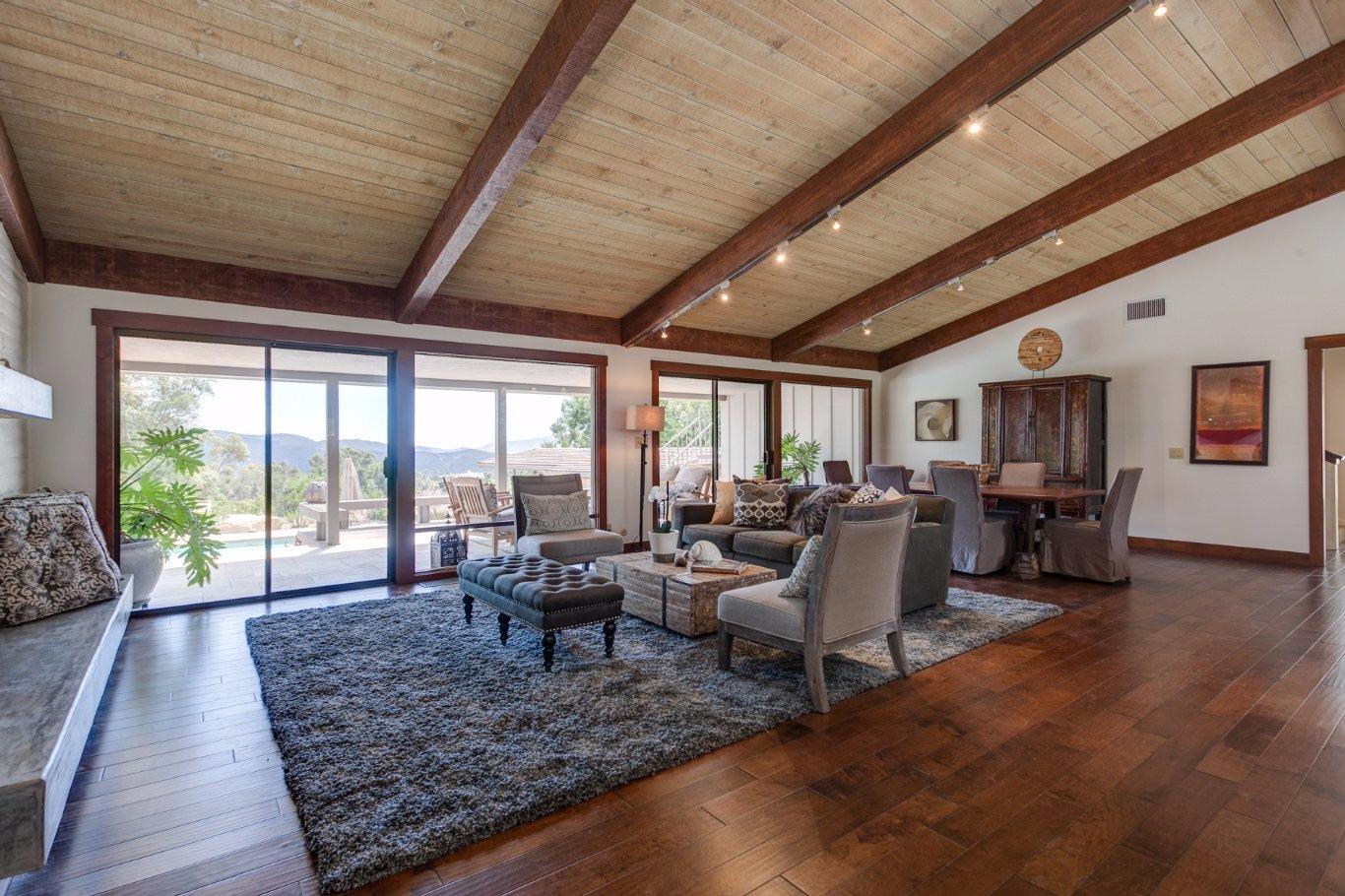 260 Running Ridge Trail Ojai, CA 93023 - Photo 8 of 50 a living room with furniture and wooden floor