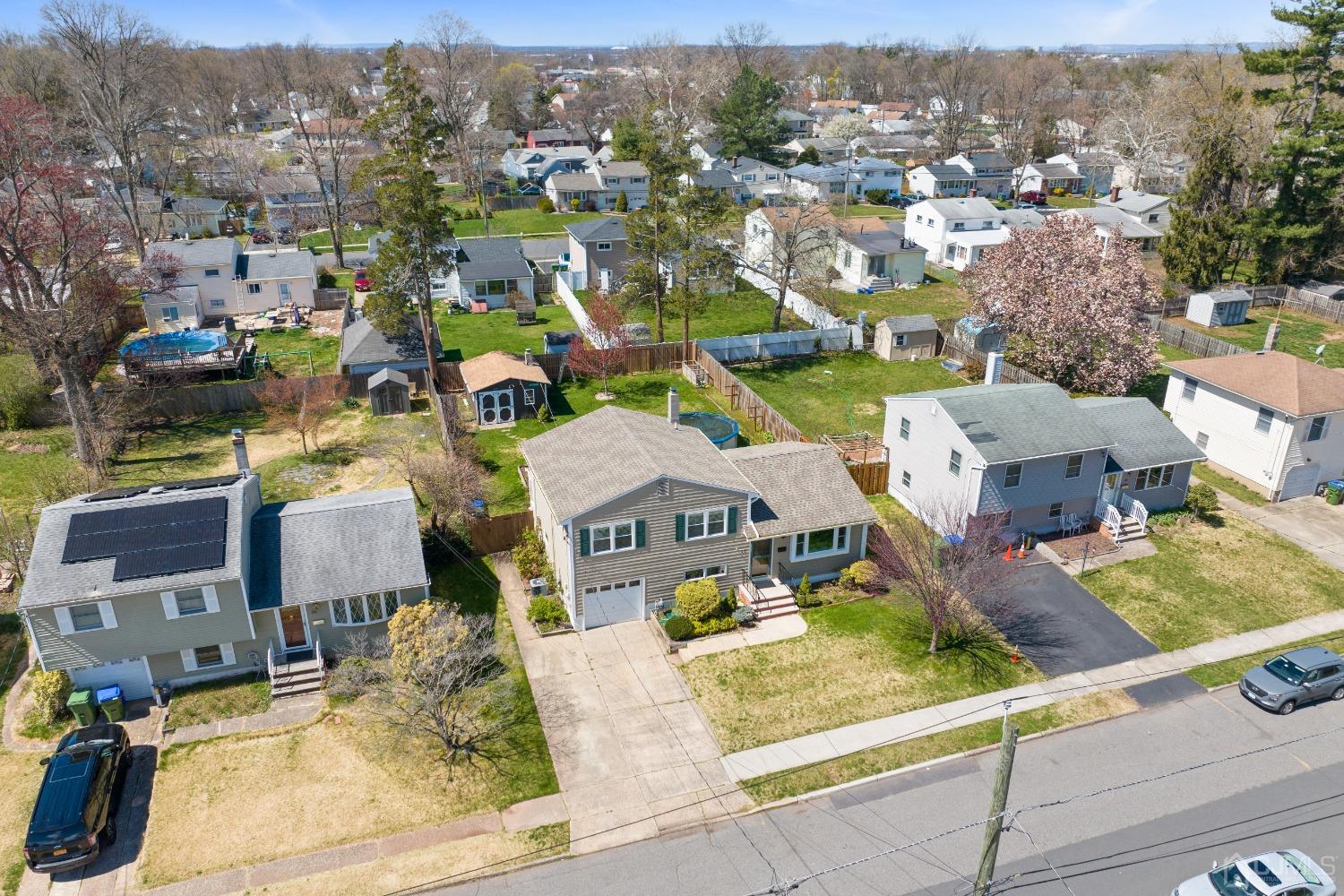 22 Baldwin Road Edison, NJ 08817 - Photo 27 of 30 an aerial view of residential houses with outdoor space