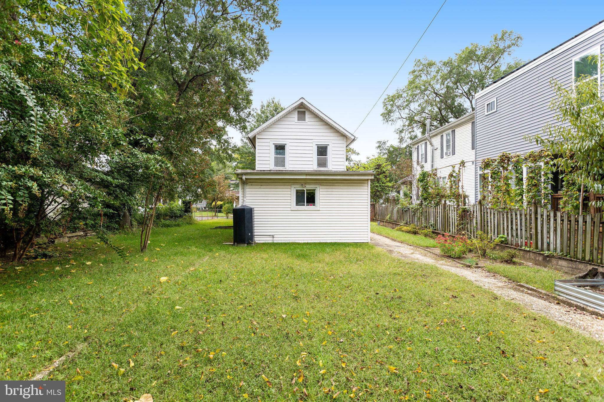 3026 Channing Street Northeast Washington, DC 20018 - Photo 18 of 24 a bathroom with a sink and a yard