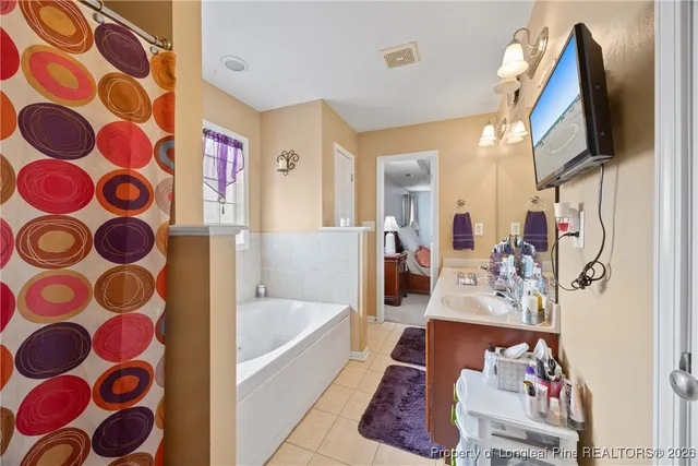 a very nice looking room with a large window