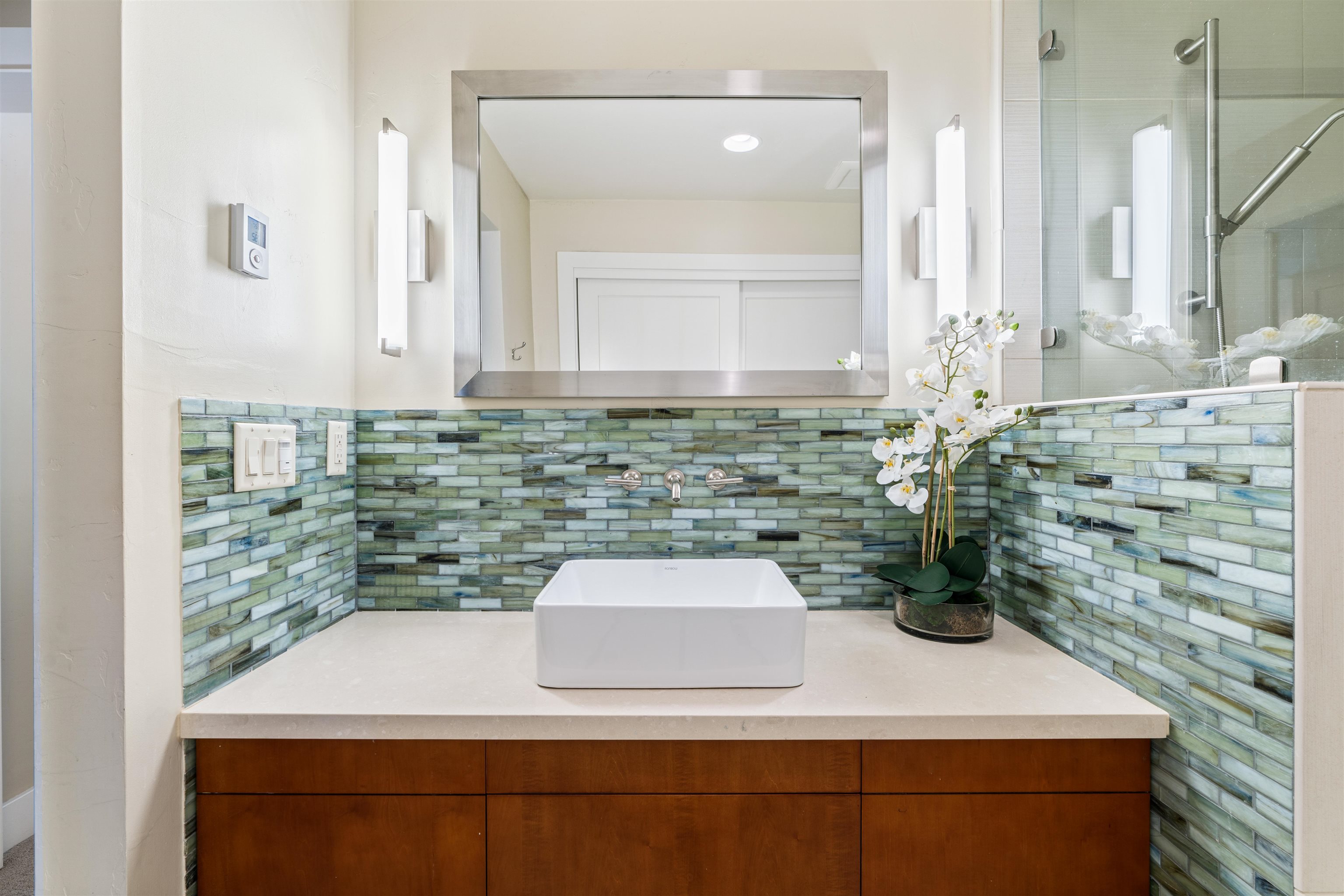 3003 Meadow Court, Unit 1 Olympic Valley, CA 96146 - Photo 12 of 24 a bathroom with a sink and a mirror