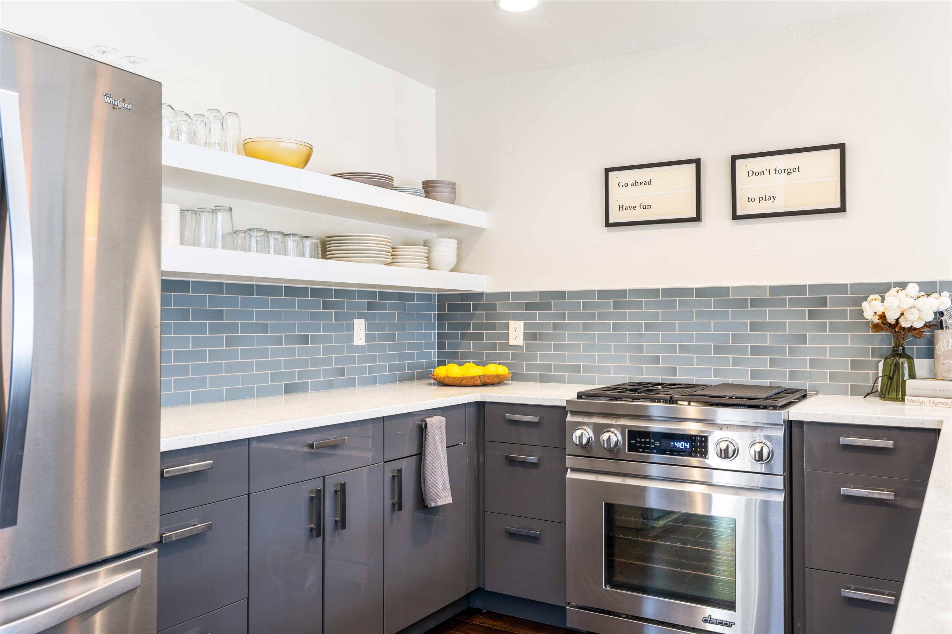 3003 Meadow Court, Unit 1 Olympic Valley, CA 96146 - Photo 5 of 24 a kitchen with stainless steel appliances and a sink