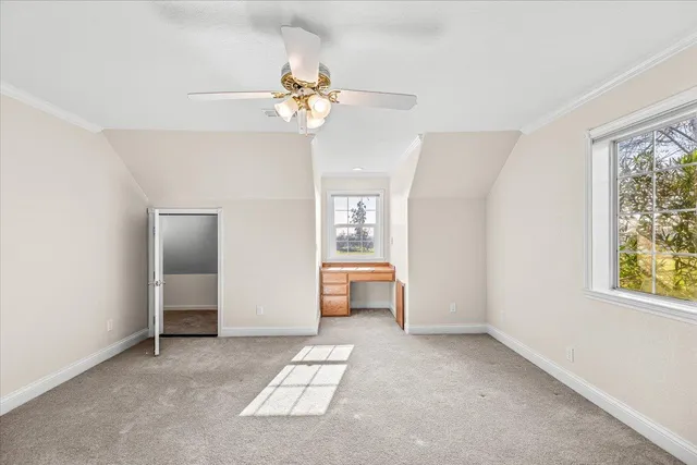 a view of a city and ocean view