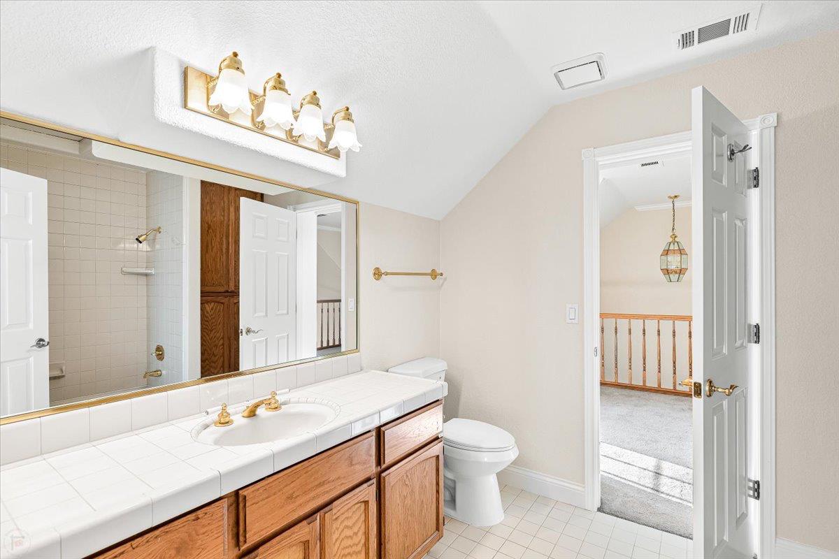 12900 Angrave Road Herald, CA 95638 - Photo 50 of 99 a bathroom with a sink vanity granite and toilet