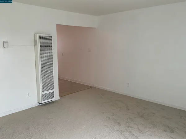 an empty room with a empty space