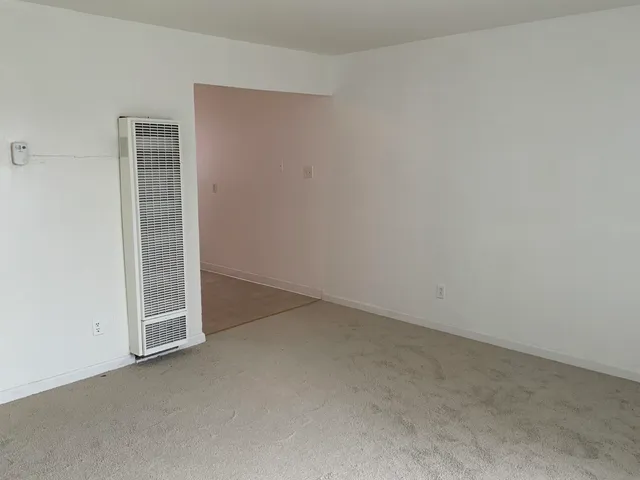 an empty room with a empty space