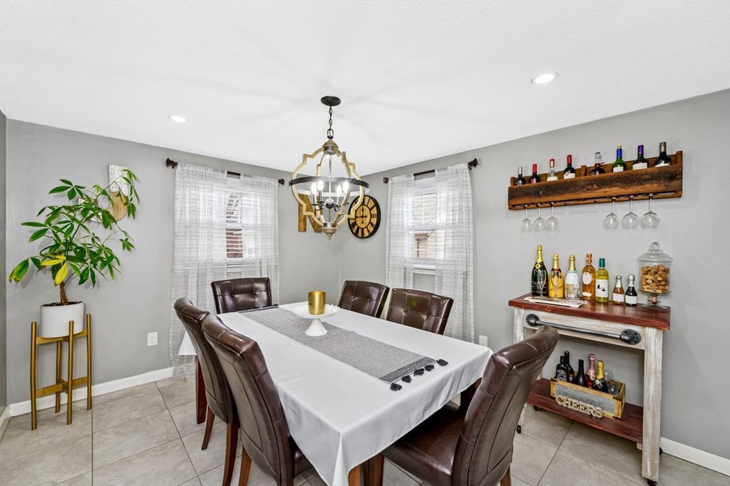 36 Hally Road Lowell, MA 01854 - Photo 8 of 33 a view of a dining room with furniture and chandelier