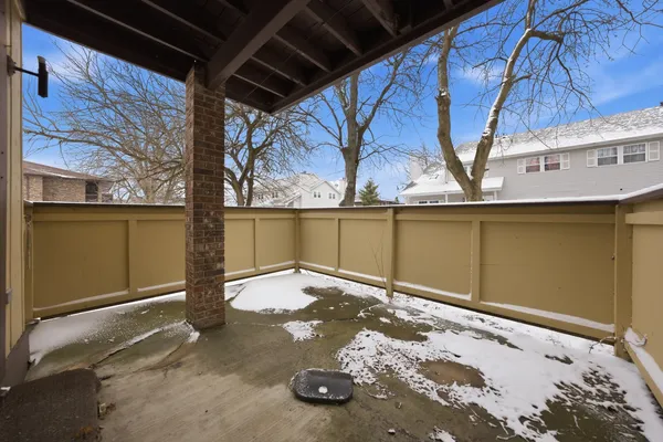 a view of a car garage
