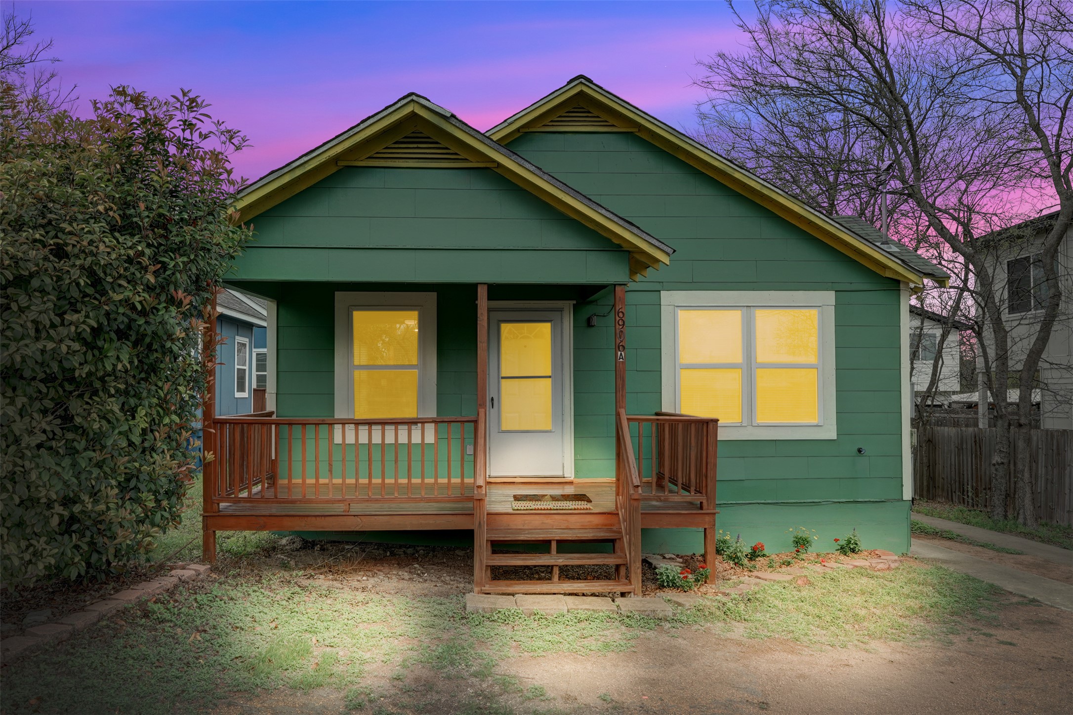 6906 Carver Avenue, Unit A Austin, TX 78752 - Photo 1 of 24 Bungalow with a porch