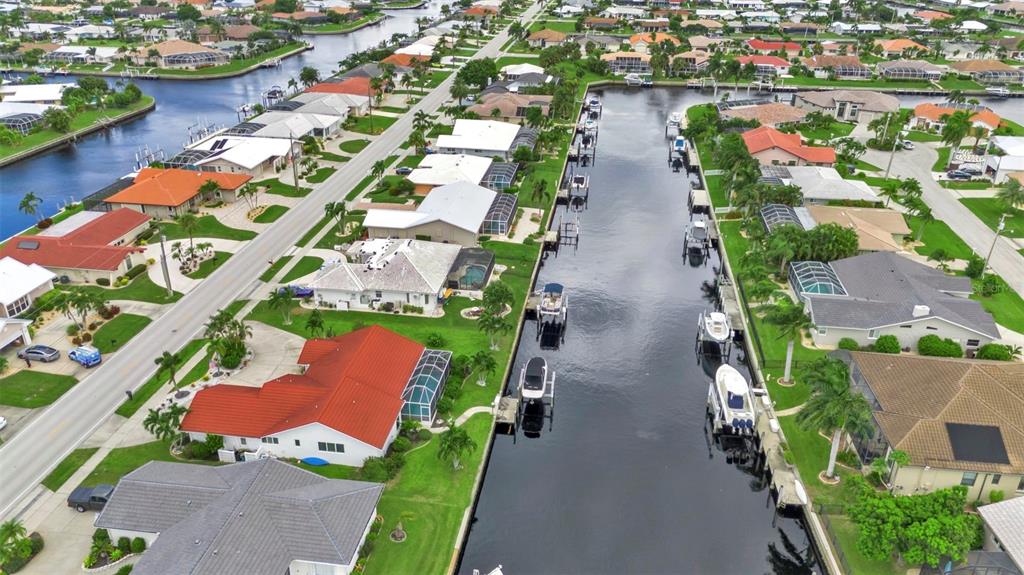 820 Bal Harbor Boulevard Punta Gorda, FL 33950 - Photo 11 of 56 an aerial view of residential houses with outdoor space and lake view