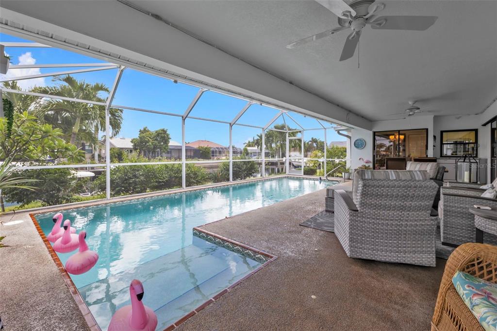 820 Bal Harbor Boulevard Punta Gorda, FL 33950 - Photo 18 of 56 a view of a living room and a balcony
