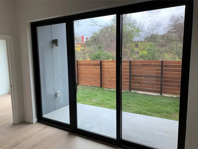 a view of a room with window