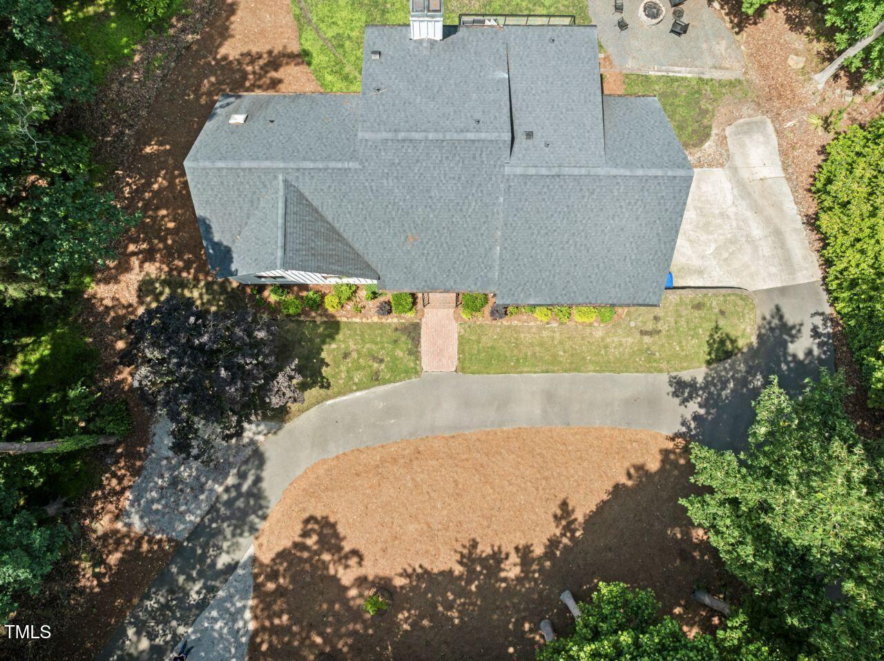 10817 Brass Kettle Road Raleigh, NC 27614 - Photo 48 of 55 an aerial view of a house