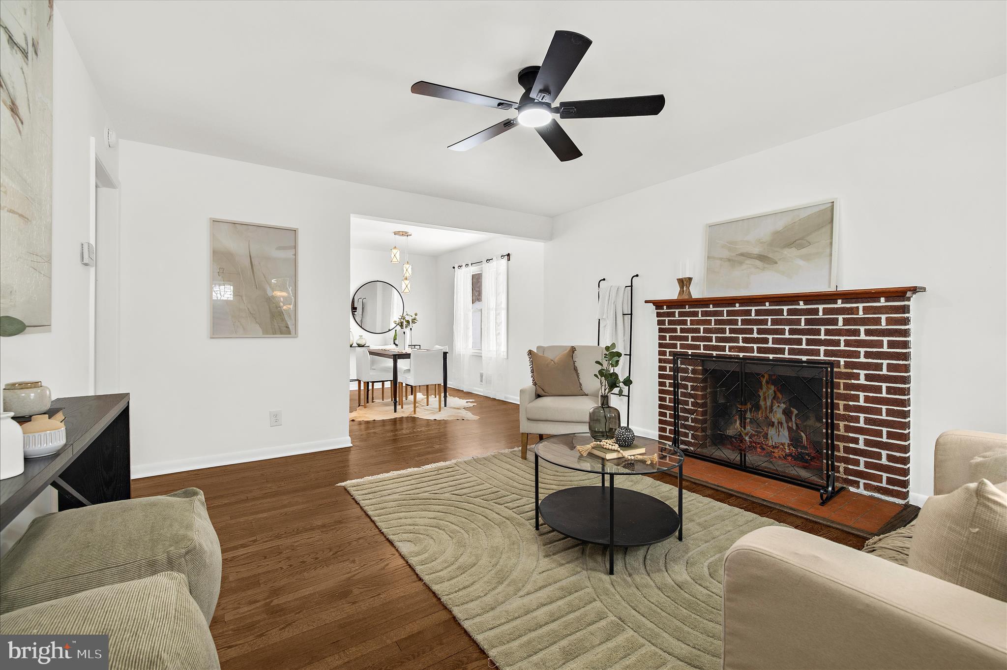 405 Rugby Avenue Baltimore, MD 21225 - Photo 7 of 62 Wood Burning Fireplace