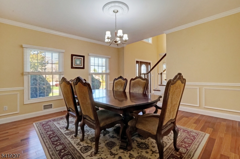 24 Pine Brook Road Montville, NJ 07082 - Photo 5 of 27 a view of a dining room with furniture window and wooden floor