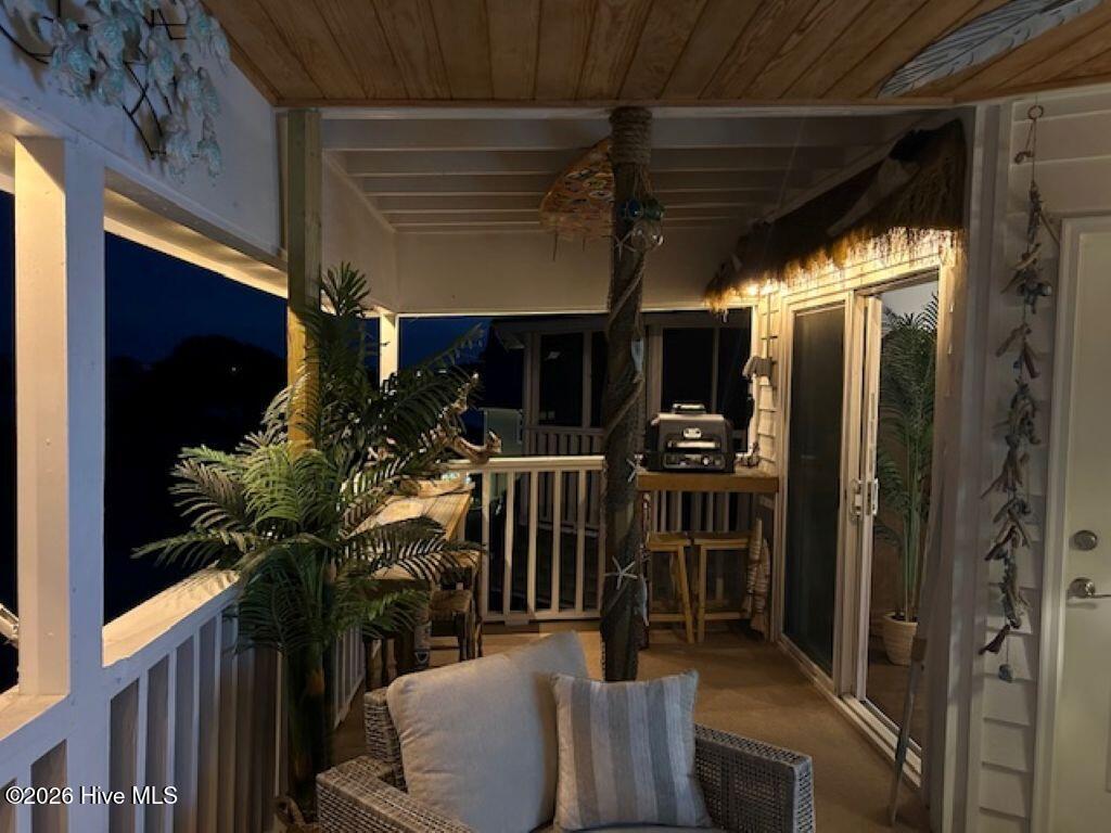 1914 Goose Creek Road Southwest, Unit 2204 Ocean Isle Beach, NC 28469 - Photo 24 of 33 AMAZING PORCH