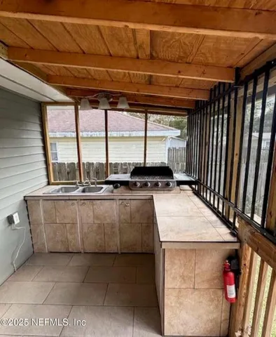 a front view of a house with a garage