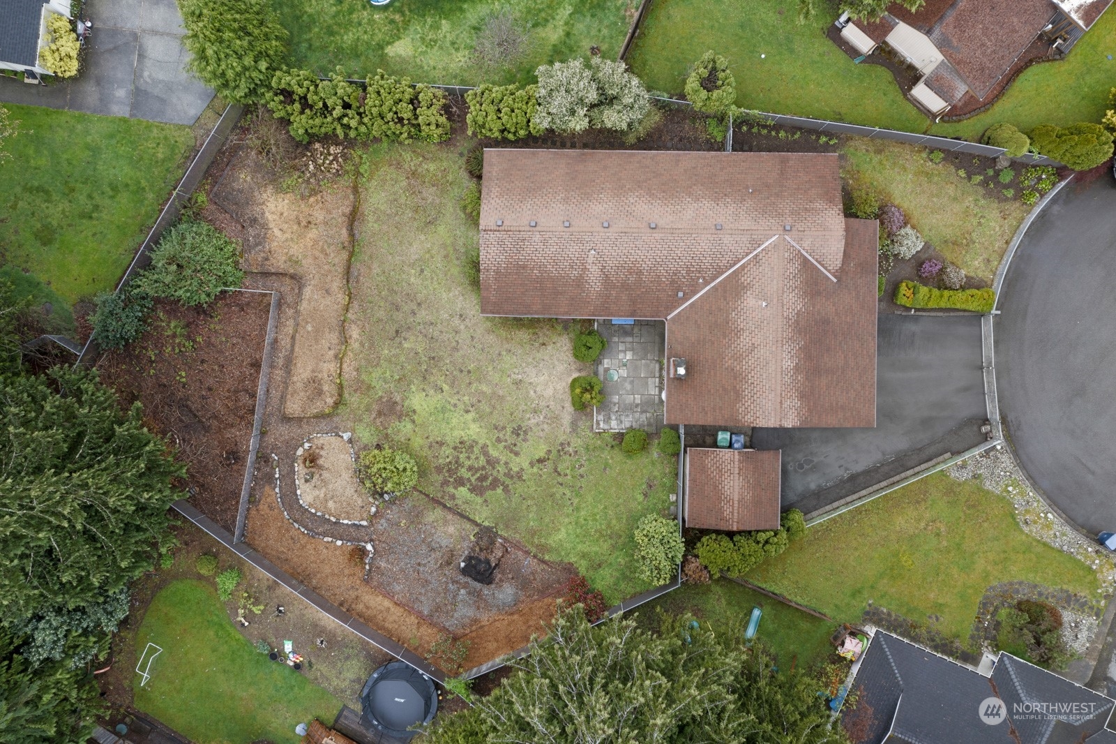 19211 3rd Drive Southeast Bothell, WA 98012 - Photo 35 of 37 an aerial view of a house with a swimming pool