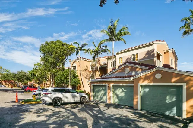 a car parked in front of a house
