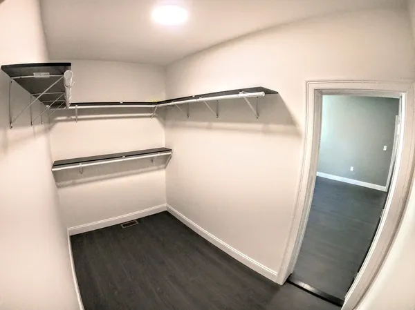 wooden floor in an empty room