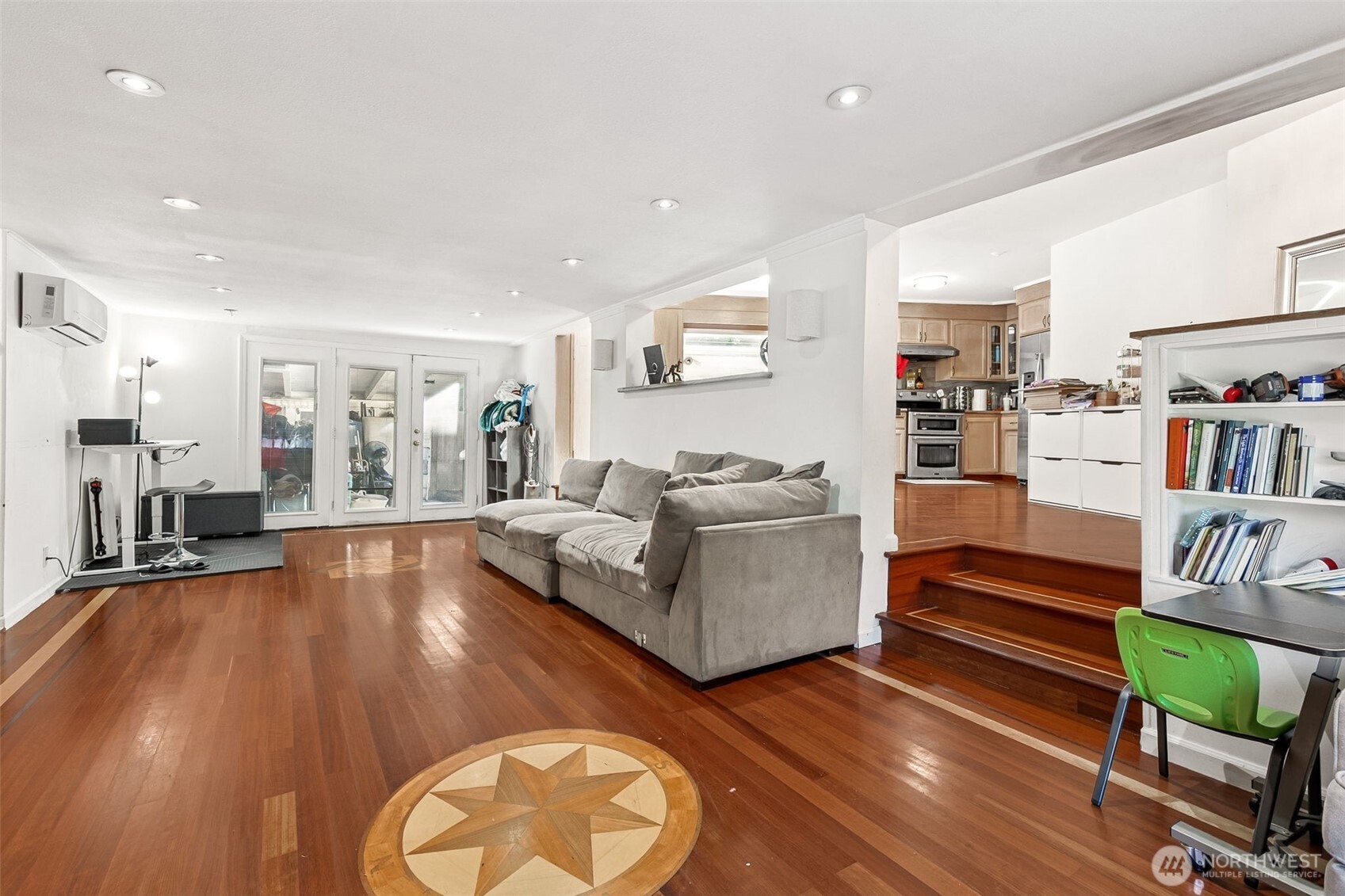 13718 Macadam Road South Tukwila, WA 98168 - Photo 3 of 12 a living room with furniture and a wooden floor