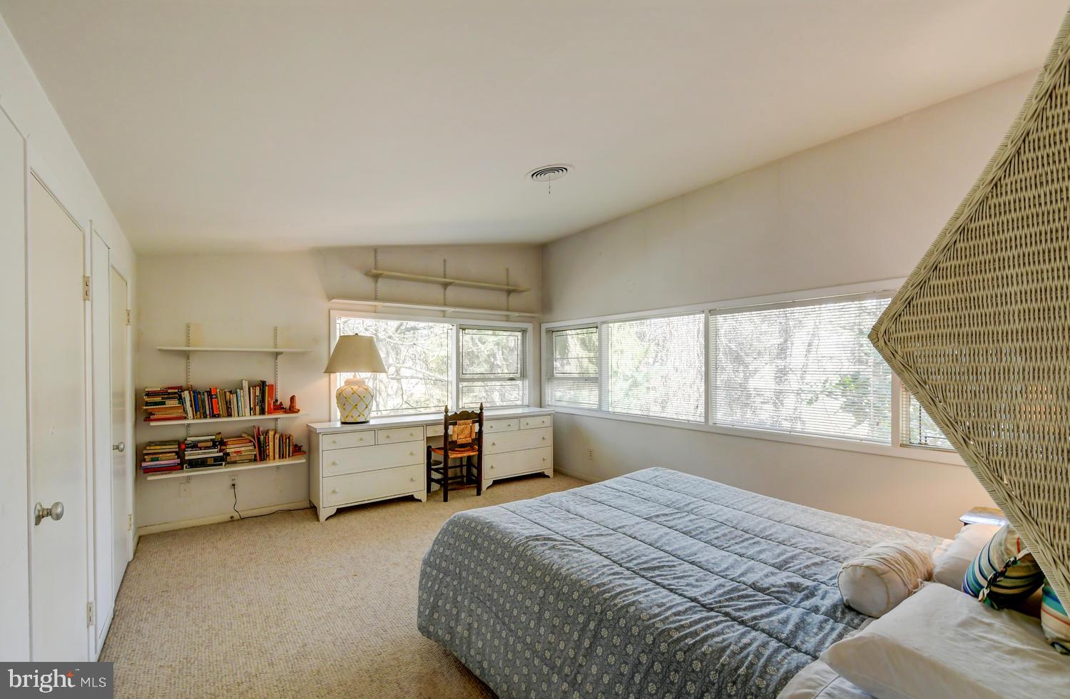 8000 Long Meadow Road Baltimore, MD 21208 - Photo 30 of 40 Upper Level Bedroom 5, Vaulted Ceiling