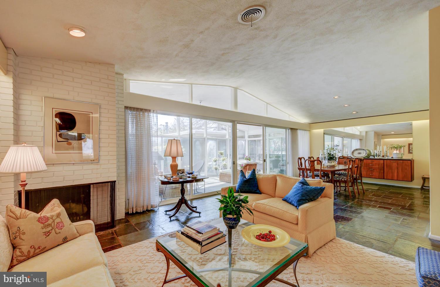 Living, Dining, Sun Room