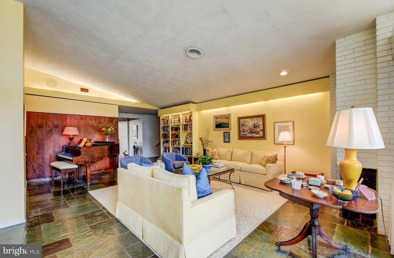 8000 Long Meadow Road Baltimore, MD 21208 - Photo 9 of 40 Living Room, Vaulted Ceiling