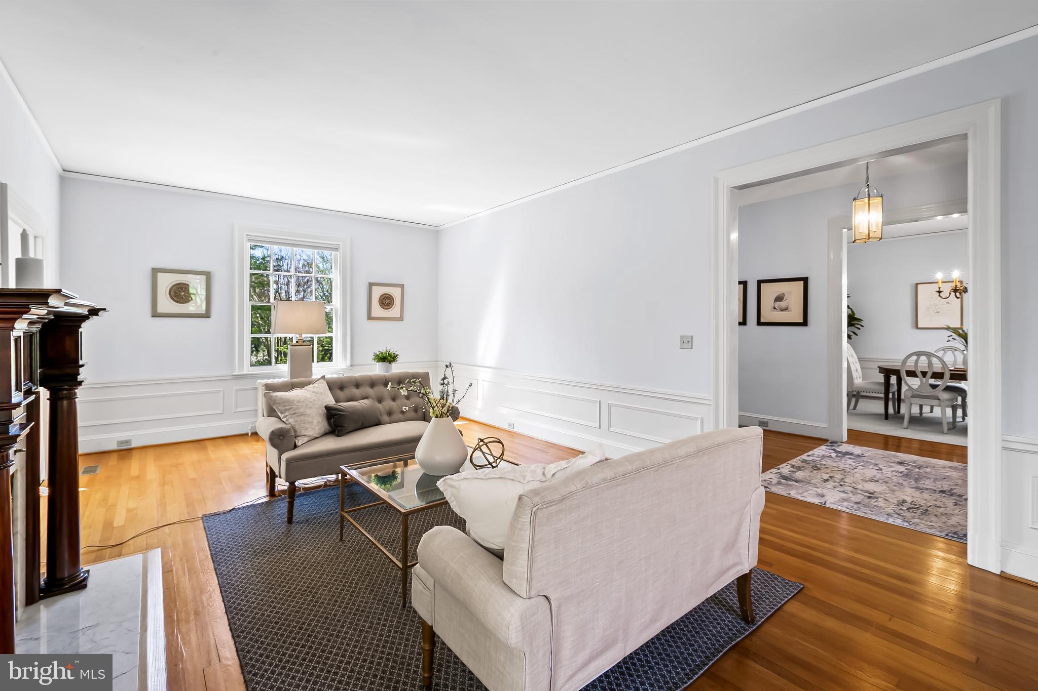 7 Wendover Road Baltimore, MD 21218 - Photo 21 of 95 Living room with beautiful hardwood flooring