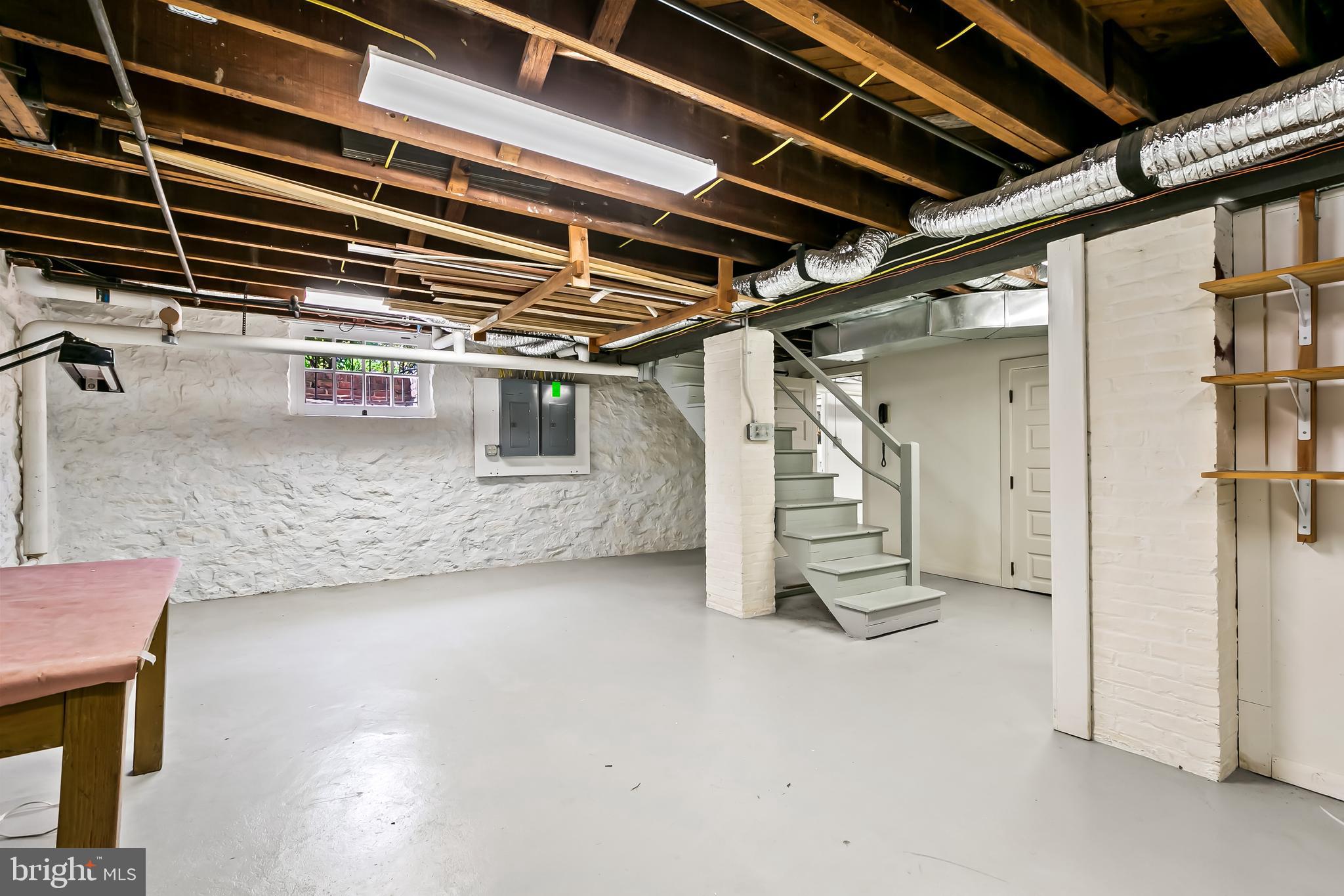 7 Wendover Road Baltimore, MD 21218 - Photo 66 of 95 Basement (potential family room?) w/high ceiling