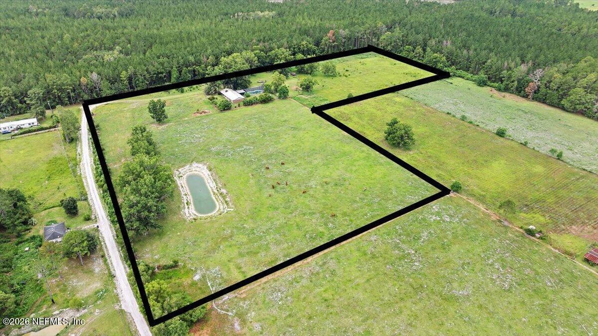 3476 Clifford Dugger Road Glen St. Mary, FL 32040 - Photo 28 of 30 28-Aerial Property View